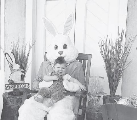 The Easter Bunny made a stop in Stanton last Saturday