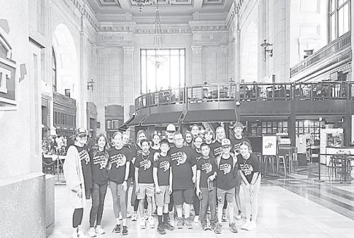 Students from James R. Brooks Middle School and Greenwood Intermediate traveled to Kansas City to compete at Globals for D.I.