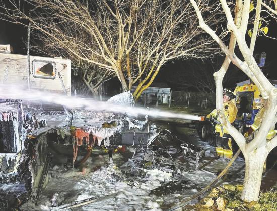 The Greenwood Volunteer Fire Department had 401 calls for service in 2023. Already in 2024 the department, along with the Midland TX Fire Department, have responded to two separate RV fire.