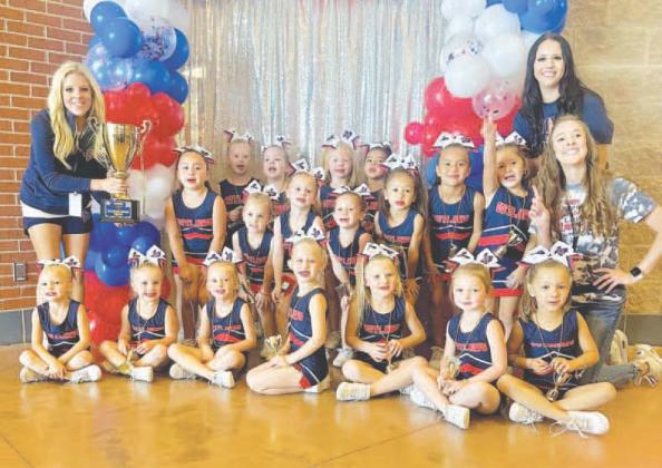 Outlaw Cheer teams competed in the annual P5SL