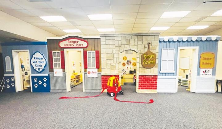 Greenwood Elementary unveils ‘Pre-K Learning Lane’ dramatic play center