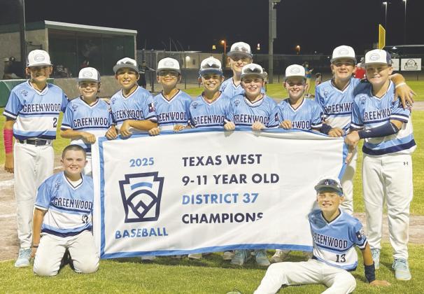 Greenwood 11U win District 37 Tournament