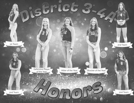 Greenwood lands three superlatives on 3-4A All-District volleyball team
