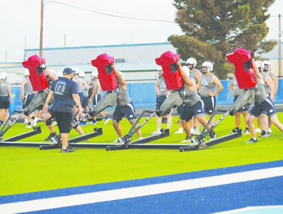The Greenwood Rangers were on the field Monday morning for the first practices of the 2024 season. Coach Bryan Hill had 130 players report for the first day with the potential for some more in the coming weeks as school starts.