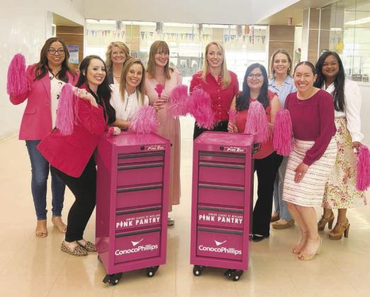 Greenwood ISD Welcomes Pink Pantry to Meet Students’ Hygiene Needs