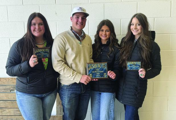 Greenwood Livestock Judging Team Wins