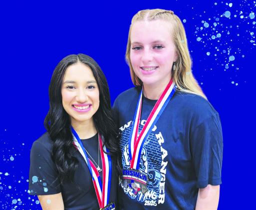 Mari Barrera and Chloe Monk are heading to the state powerlifting meet after finishing first and second respectively at regionals.