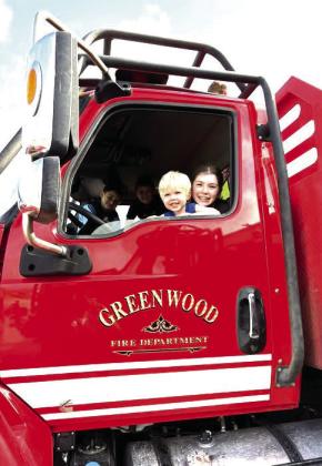 Kids had a chance to explore firetrucks during the July 4 pancake breakfast hosted by the Greenwood Volunteer Fire Department. The annual event is the department’s way of saying thank you to the community.