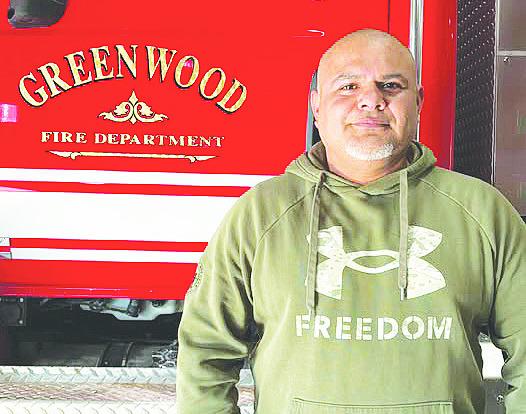 Double Purple Heart Recipient Joins Greenwood VFD