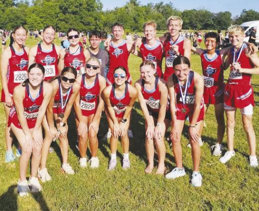 The Greenwood Rangerettes cross country team kicked off the 2025 season in style, bringing home first place at the Temple Invitational on Friday at Lions Park. by Scott Robinson
