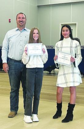 Honored for their academic excellence