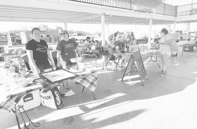 The farmer’s market this week at the 1884 Plaza boasted 20 vendors including two that have setup each week, Sweet mis Macs and Nanny’s Face &amp; Body Lotion. Be sure to visit them next market on Aug. 1.