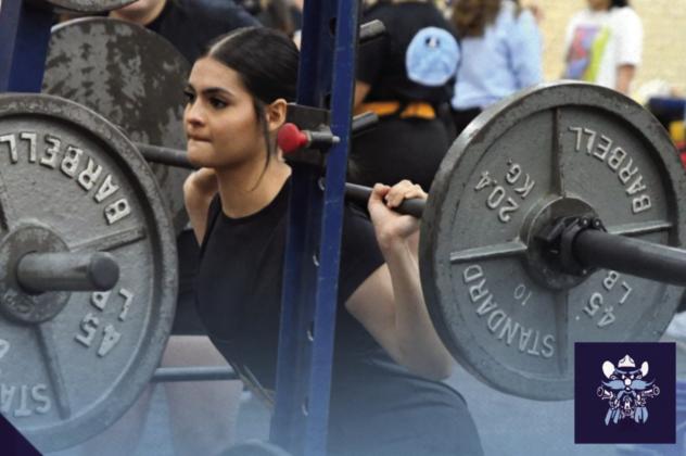 The Rangerettes competed at the Regional Powerlifting meet last week. Kim Olivas (pictured) – 775 total, 2nd place and State qualifier; Kaitlin Underdown – 770 total, 5th place; Angel Smith - 735 total, 1st place and State qualifier; Daniela Holguin - 720 total, 2nd place and State qualifier; Elena Brentley - 610 total, 3rd place; Mari Barrera - 480 total, 6th place.