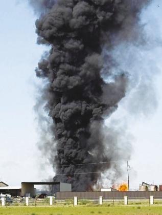 Greenwood VFD responds to two major oilfield fires within one week