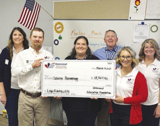 Greenwood Teachers and Students Benefit from Latest Education Foundation Grants