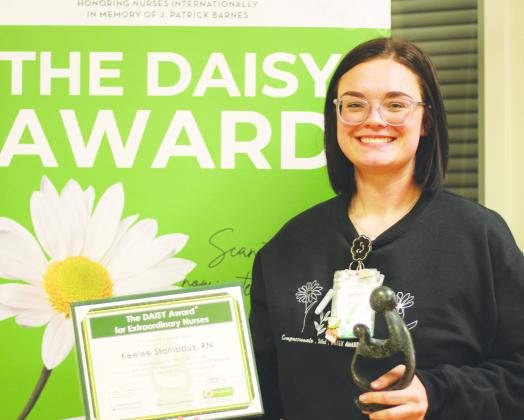 Young nurse balancing work and school wins DAISY award