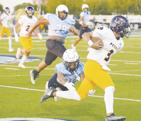 Greenwood destroyed Pecos during its homecoming game. Next up are the Monahans Loboes on Friday.
