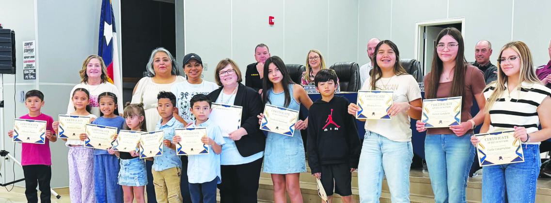 Greenwood ISD 1st 6-Weeks Superintendent Awards and ESL Awards