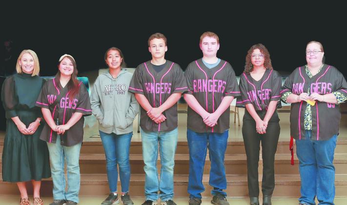 BBQ Team State Qualifiers Sponsor Jennifer Dizmang Mya Hickey Mariah Phillips Kaycee Villarreal D’Laja Fulcher Chase Mathews Kassandra Garcia Brandon Porter 19th Brisket / 22nd Ribs out of 98 teams photo by Elizabeth Garza