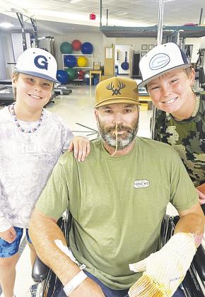 Community rallies for Greenwood father injured in fire