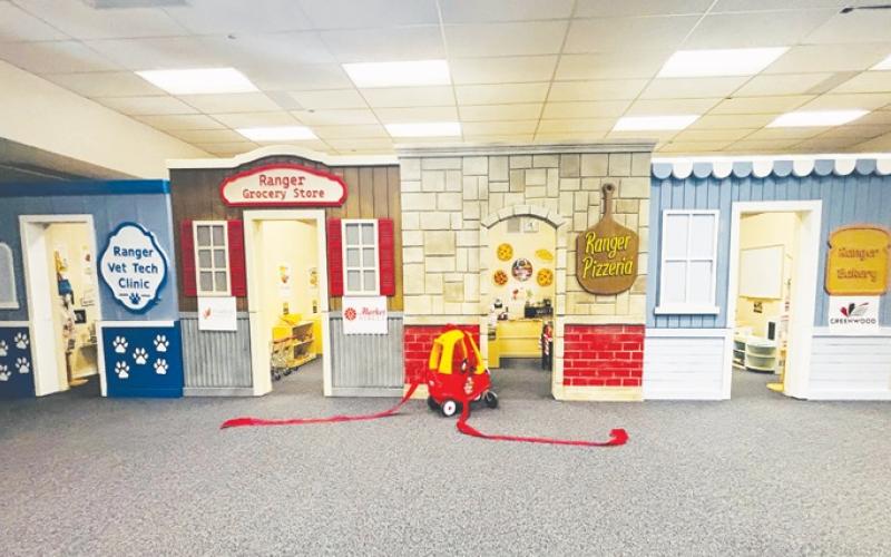 Greenwood Elementary unveils ‘Pre-K Learning Lane’ dramatic play center