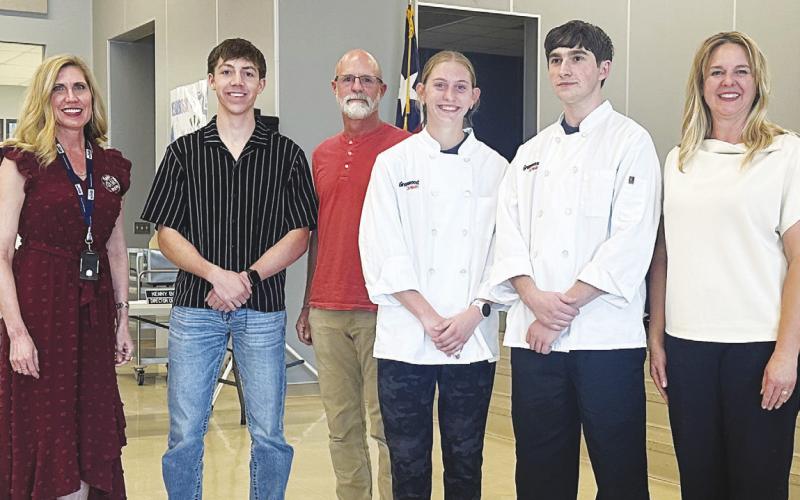 GHS CTE Students competed at SkillsUSA Construction Ashton Adams 1st Place Cosmetology 3D Acrylic Nails - Lizmar Orozco 2nd Place Quizbowl - Team received 4th Place Culinary Arts Baking and Pastry Contest - Mae Savage 2nd Place, Carter Sanchez 3rd Place Culinary/Baked Good Job Exhibit - Mason Armentor, 1st Place