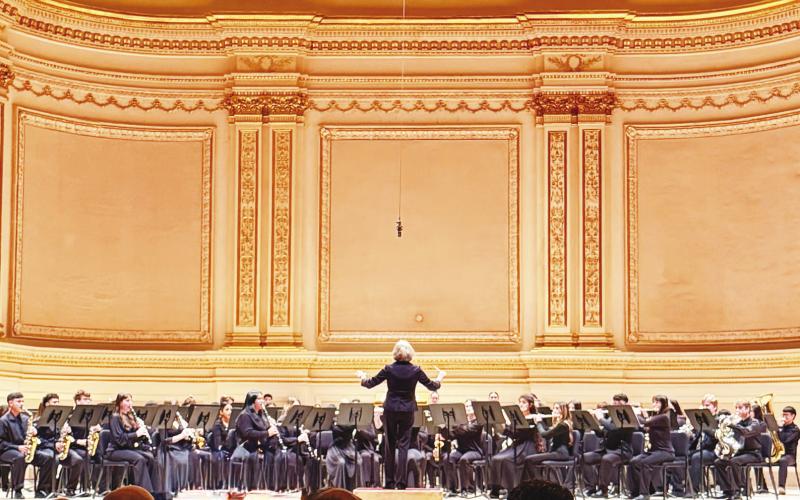 Greenwood band takes on New York, performs at Carnegie Hall