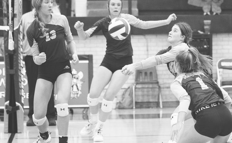 The Rangerettes pull off an amazing comeback to beat Seminole in five sets Tuesday night in Greenwood and give coach Amy Long her 100th career victory.