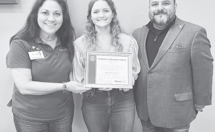Greenwood High School’s Annalea Whitaker was named Student of the Week