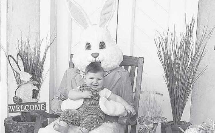 The Easter Bunny made a stop in Stanton last Saturday