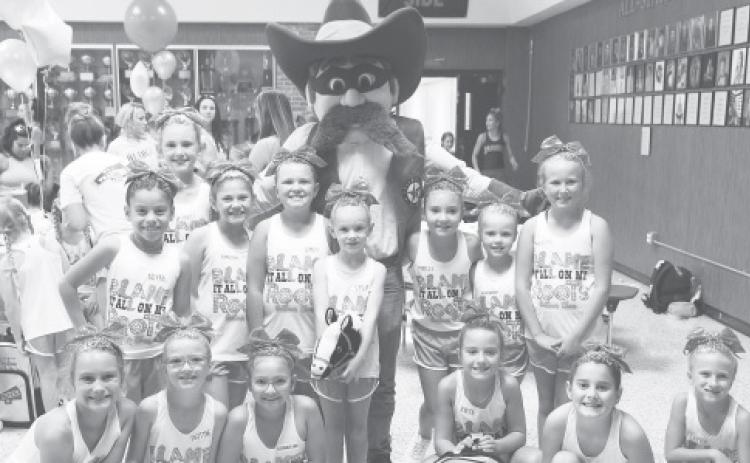 Greenwood had a very successful Mini Cheer Camp