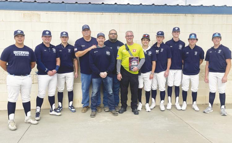 The varsity Ranger baseball team