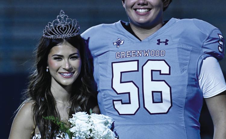 The 2026 Greenwood High School Homecoming Queen and King are Azul Arreola and Julian Grimaldo.