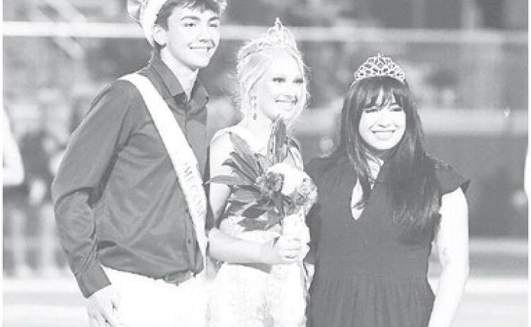 Presley Watzl and J Kaden Green were crowned the 2023 Greenwood Homecoming Queen and King last week at Purser Field.