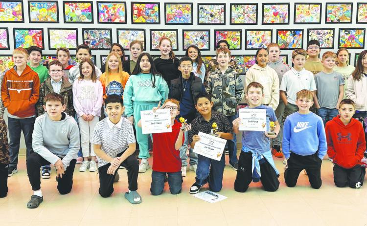 Greenwood Intermediate Crowns Annual Spelling Bee Champion