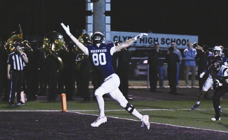 Greenwood destroyed Eagle Mountain 58-13 to win the Class4A DII Area championship.