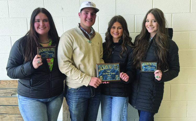 Greenwood Livestock Judging Team Wins