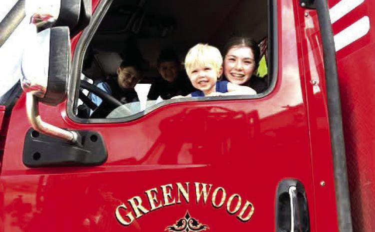 Kids had a chance to explore firetrucks during the July 4 pancake breakfast hosted by the Greenwood Volunteer Fire Department. The annual event is the department’s way of saying thank you to the community.