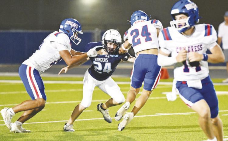 The Childress Bobcats tried everything they could to hold the Greenwood defense, but the Rangers were too determined and made big play after big play.