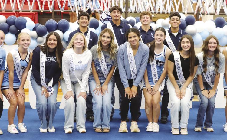 Greenwood High School Announces 2025 Homecoming Court