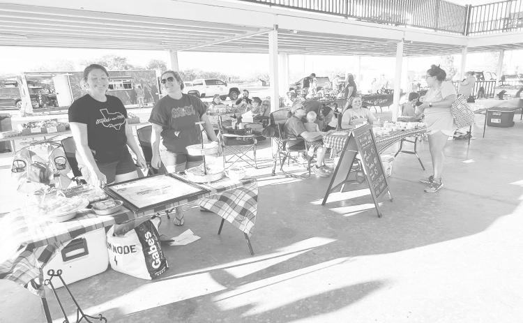 The farmer’s market this week at the 1884 Plaza boasted 20 vendors including two that have setup each week, Sweet mis Macs and Nanny’s Face &amp; Body Lotion. Be sure to visit them next market on Aug. 1.