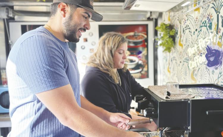 Mother-Son Duo Brews Up a Dream in Greenwood with Premio Coffee Trailer