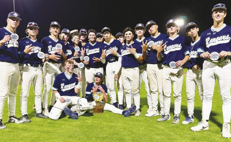 Rangers beat Mustangs to win district championship
