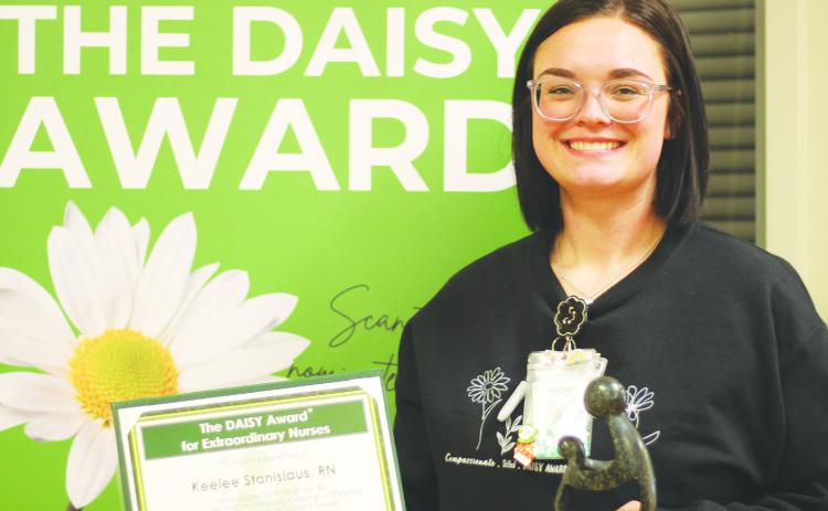 Young nurse balancing work and school wins DAISY award