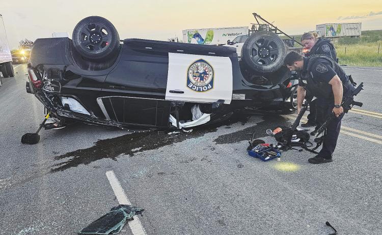 Midland officer involved in accident on HWY 349