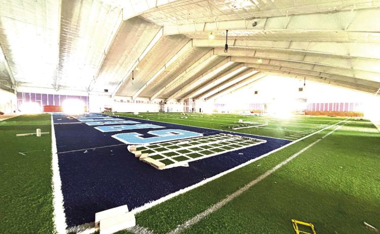 GISD’s indoor facility almost ready, will serve more than just athletics