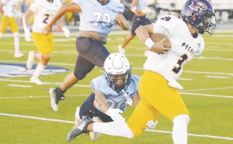 Greenwood destroyed Pecos during its homecoming game. Next up are the Monahans Loboes on Friday.