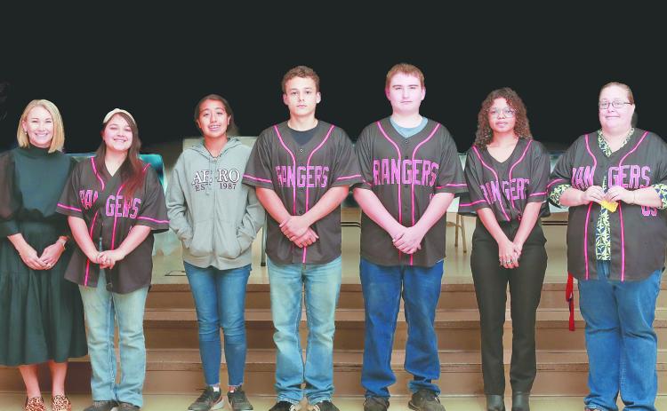 BBQ Team State Qualifiers Sponsor Jennifer Dizmang Mya Hickey Mariah Phillips Kaycee Villarreal D’Laja Fulcher Chase Mathews Kassandra Garcia Brandon Porter 19th Brisket / 22nd Ribs out of 98 teams photo by Elizabeth Garza