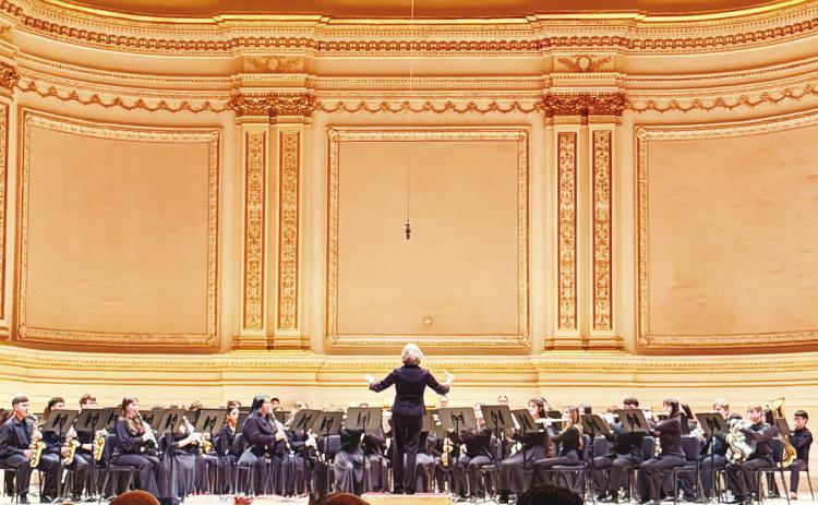 Greenwood band takes on New York, performs at Carnegie Hall